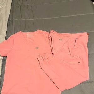 Figs Scrubs Blush color